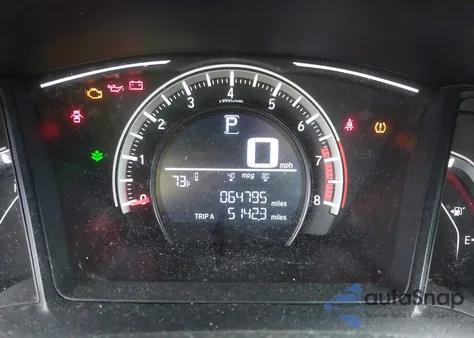 2018 Honda Civic Lx from USA, damaged, VIN 19XFC2F59JE016612